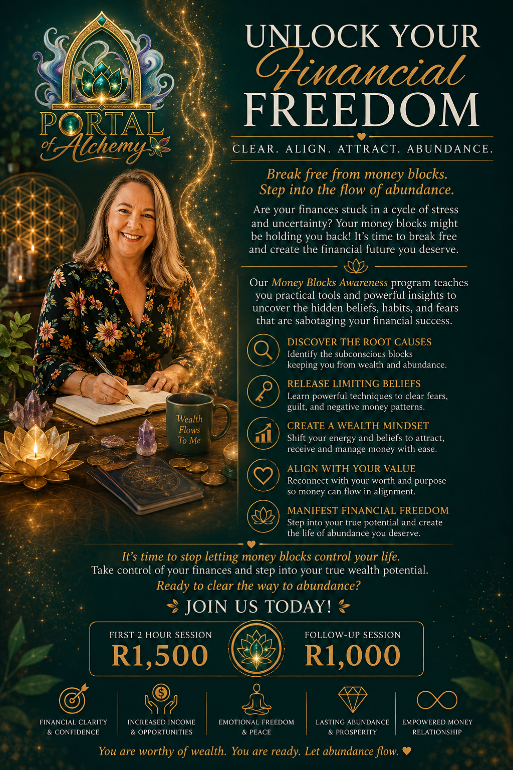 Unlock Your Financial Freedom - Portal of Alchemy